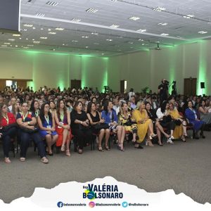 Deputada Valéria Bolsonaro PSL 19º Congresso da Facesp 