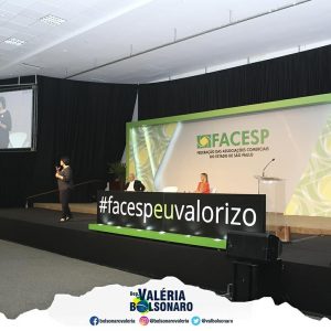 Deputada Valéria Bolsonaro PSL 19º Congresso da Facesp 