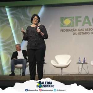 Deputada Valéria Bolsonaro PSL 19º Congresso da Facesp 