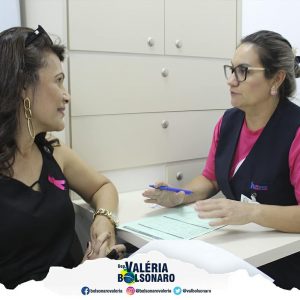 Apoio ao combate ao Câncer - coleta de exames de papanicolau e mamografia.