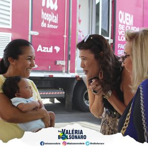 Apoio ao combate ao Câncer - coleta de exames de papanicolau e mamografia.