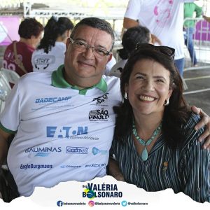 Deputada Valéria Bolsonaro na Virada Esportiva Inclusiva