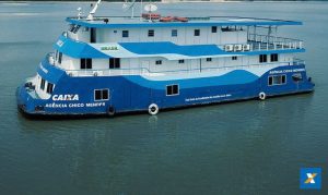 Leia mais sobre o artigo Ribeirinhos do Pará e Amazonas recebem auxílio por meio de agências-barco