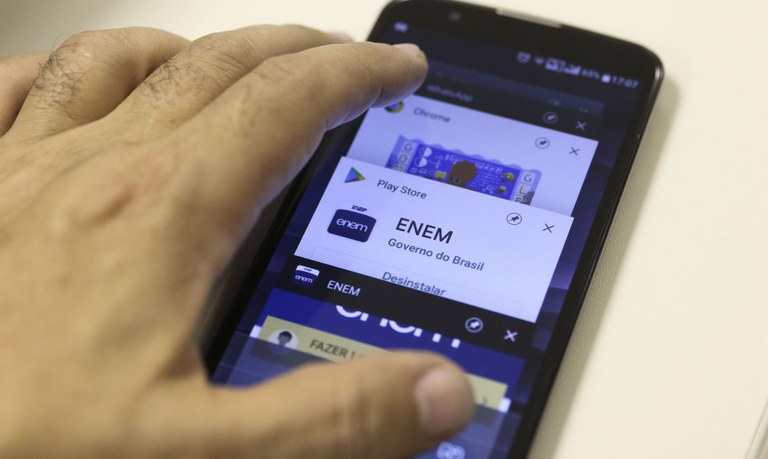 Simulado oficial do Enem já está disponível no aplicativo