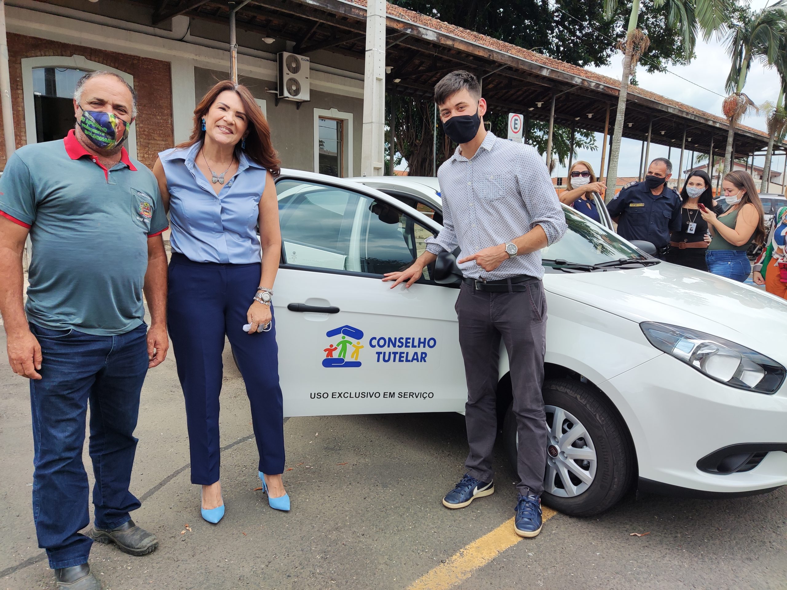 Deputada Valéria Bolsonaro entrega veículo para Conselho Tutelar de Mogi Mirim
