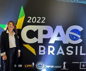Valéria Bolsonaro participa do CPAC 2022