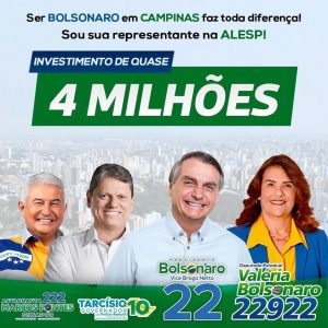 Leia mais sobre o artigo Valéria Bolsonaro ajudou Campinas com mais de R$ 4 milhões em recursos